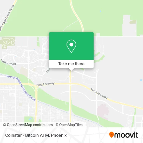 Coinstar - Bitcoin ATM map