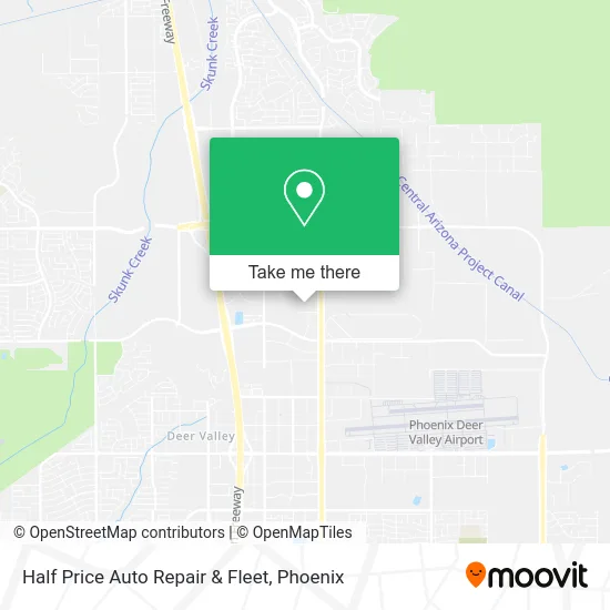 Half Price Auto Repair & Fleet map