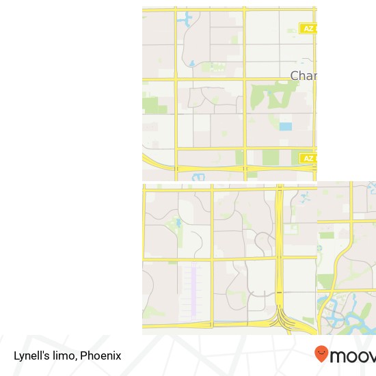 Mapa de Lynell's limo