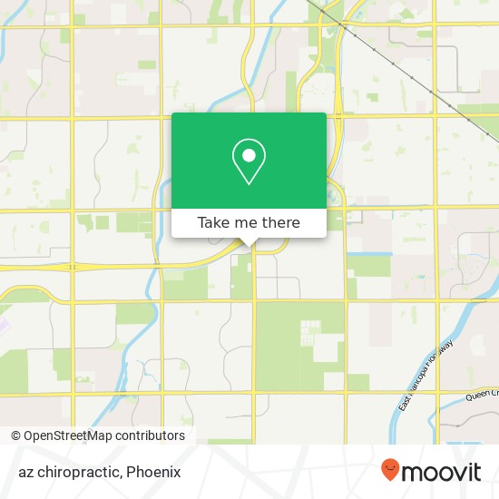 az chiropractic map