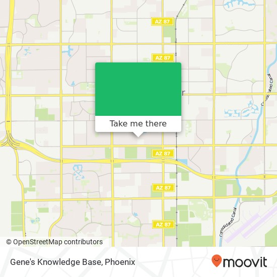 Gene's Knowledge Base map