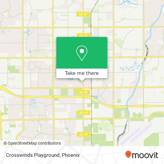 Mapa de Crosswinds Playground