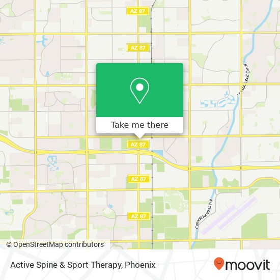 Active Spine & Sport Therapy map