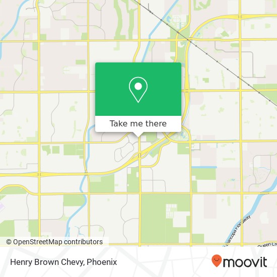 Henry Brown Chevy map