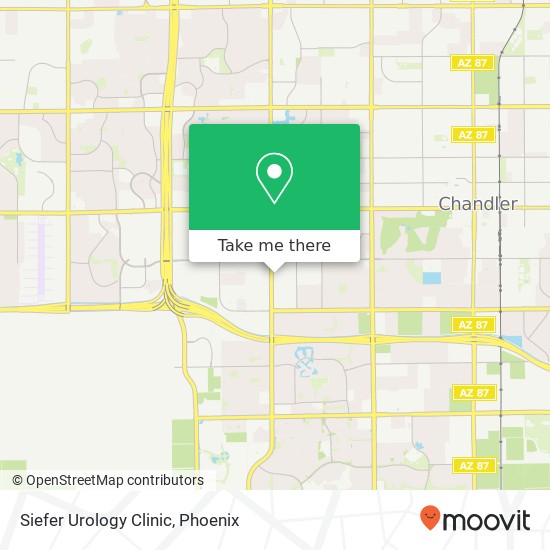 Siefer Urology Clinic map