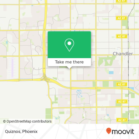 Quiznos map