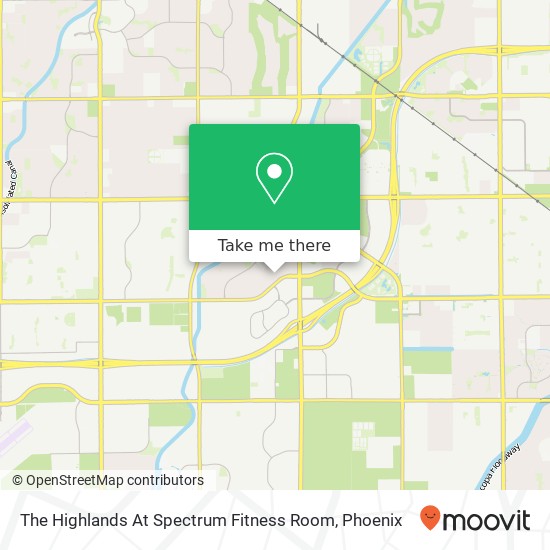 The Highlands At Spectrum Fitness Room map