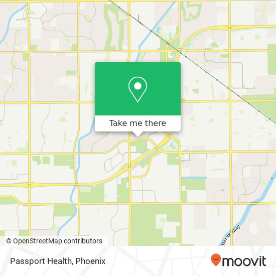 Passport Health map