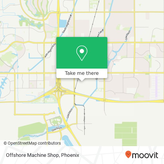 Offshore Machine Shop map