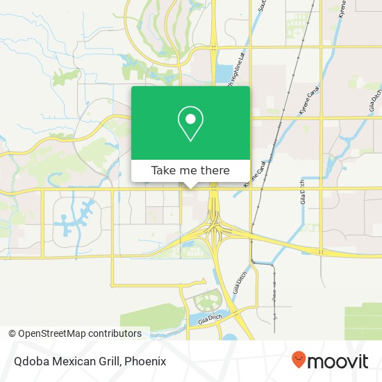 Qdoba Mexican Grill map