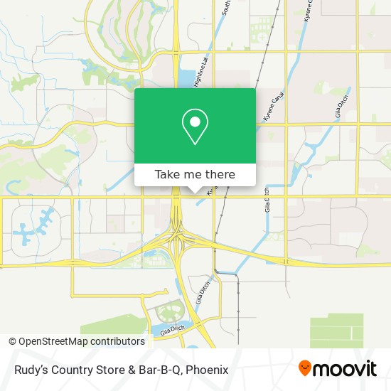 Mapa de Rudy’s Country Store & Bar-B-Q