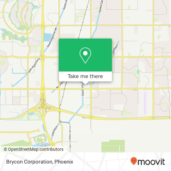 Mapa de Brycon Corporation
