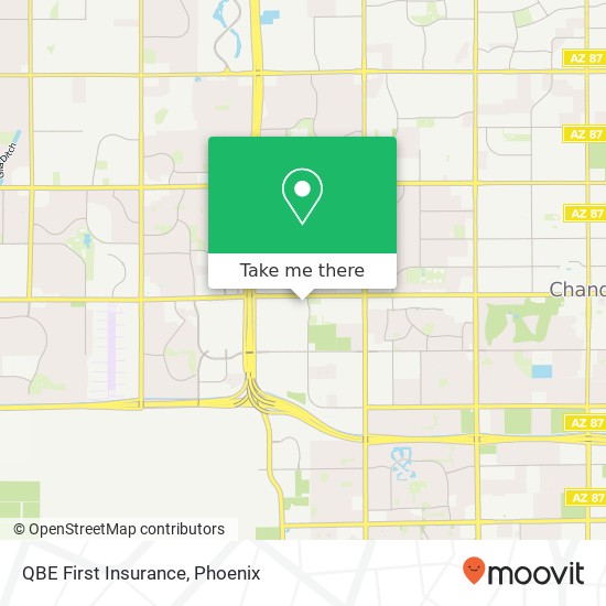 QBE First Insurance map