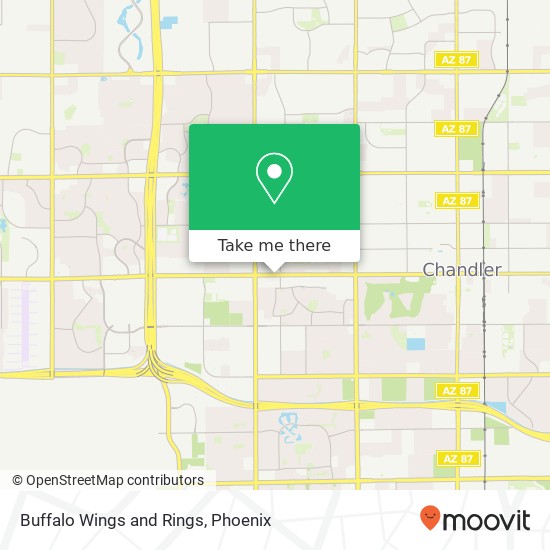 Mapa de Buffalo Wings and Rings