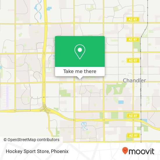 Hockey Sport Store map