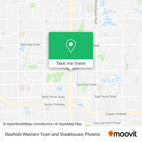 Mapa de Rawhide Western Town and Steakhouse