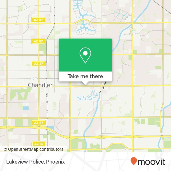 Lakeview Police map