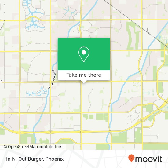 Mapa de In-N- Out Burger