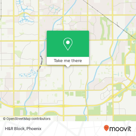 H&R Block map