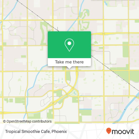 Mapa de Tropical Smoothie Cafe