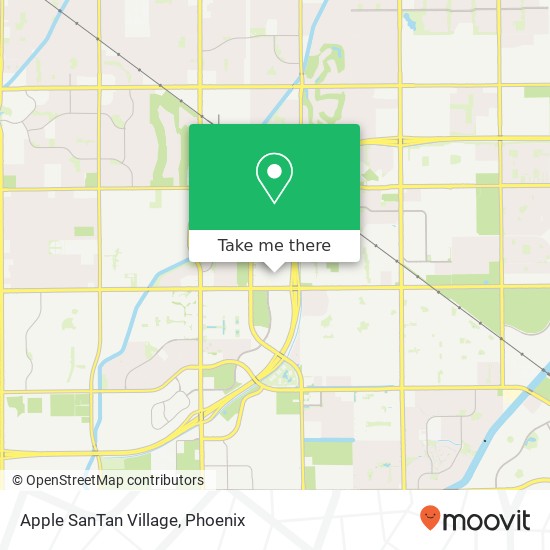 Apple SanTan Village map