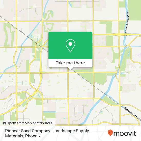 Mapa de Pioneer Sand Company - Landscape Supply Materials