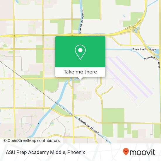 ASU Prep Academy Middle map