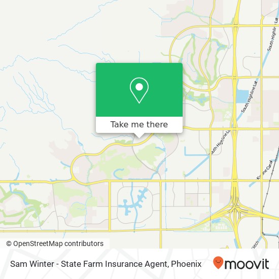 Sam Winter - State Farm Insurance Agent map