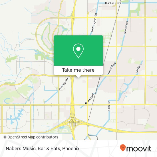 Mapa de Nabers Music, Bar & Eats