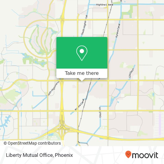 Liberty Mutual Office map