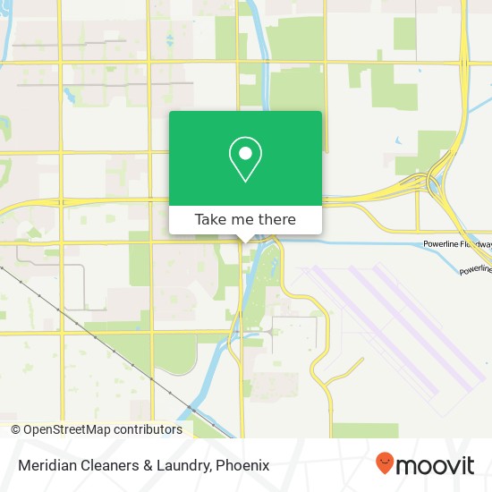 Mapa de Meridian Cleaners & Laundry