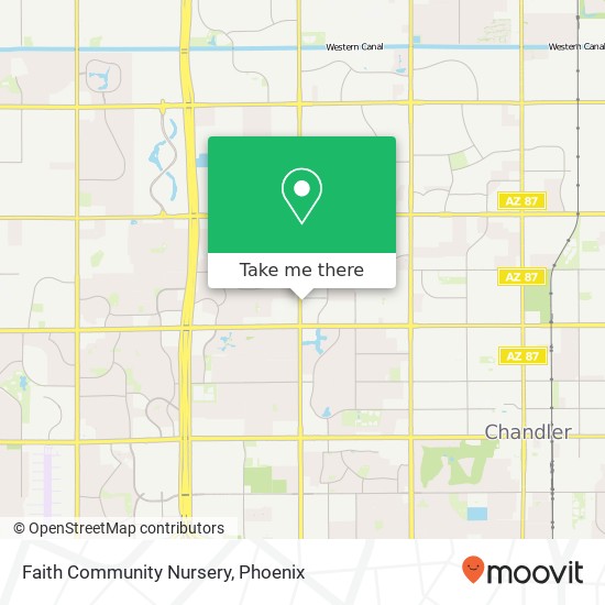 Mapa de Faith Community Nursery