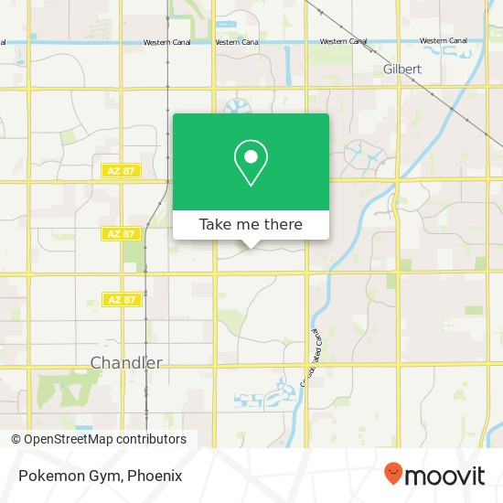 Pokemon Gym map