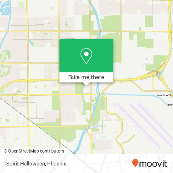 Spirit Halloween map