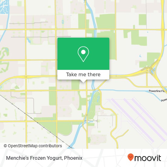 Menchie's Frozen Yogurt map