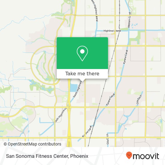 San Sonoma Fitness Center map