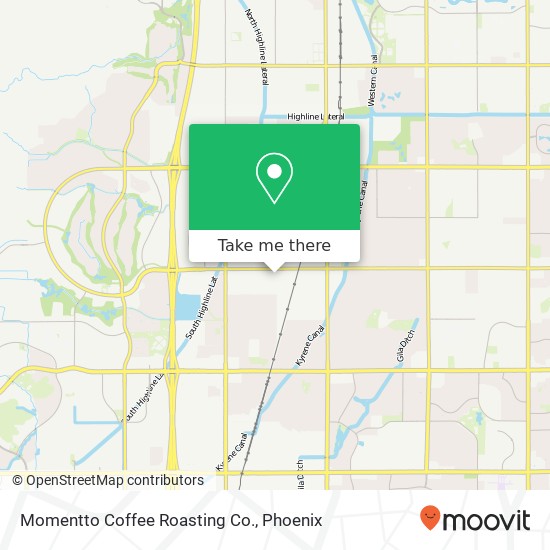 Momentto Coffee Roasting Co. map