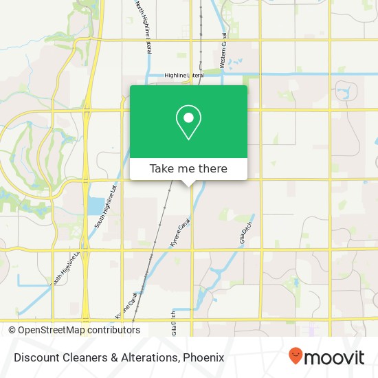 Discount Cleaners & Alterations map