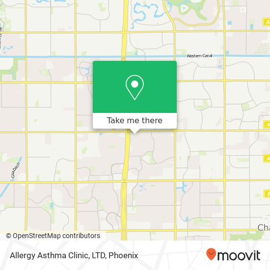 Mapa de Allergy Asthma Clinic, LTD