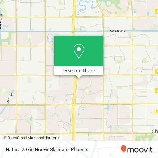 Natural2Skin Noevir Skincare map