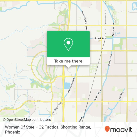 Women Of Steel - C2 Tactical Shooting Range map