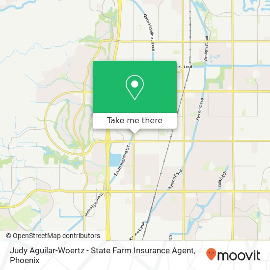 Mapa de Judy Aguilar-Woertz - State Farm Insurance Agent