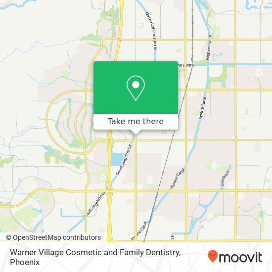 Mapa de Warner Village Cosmetic and Family Dentistry