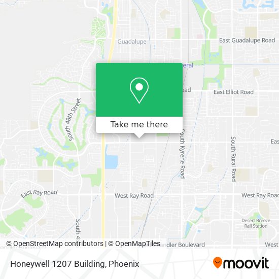 Mapa de Honeywell 1207 Building
