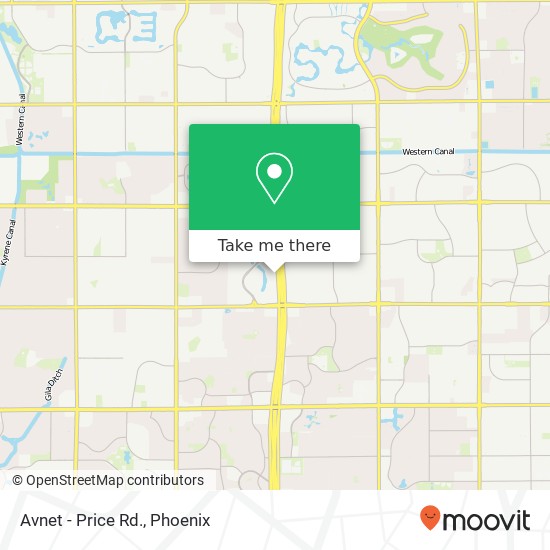 Avnet - Price Rd. map