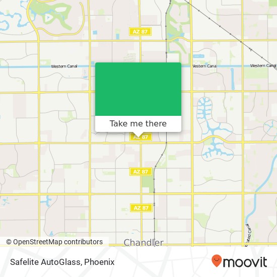 Safelite AutoGlass map