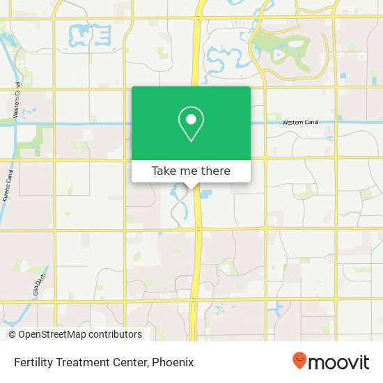 Fertility Treatment Center map