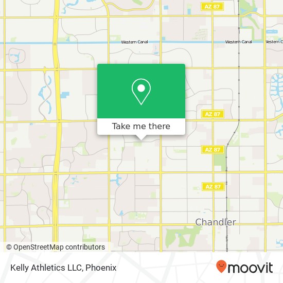 Mapa de Kelly Athletics LLC