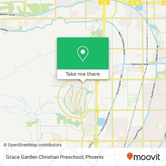 Mapa de Grace Garden Christian Preschool