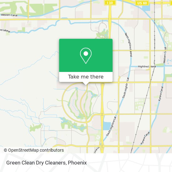 Green Clean Dry Cleaners map
